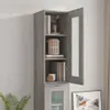 vidaXL Hängeschrank Grau Sonoma 34,5x34x90 cm Produktbild-Vorschau 4