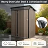 COSTWAY, capanno da giardino, deposito attrezzi resistente Anteprima dell’immagine prodotto 5