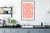 MuchoWow® Gerahmtes Poster Sommer - Zitrone - Rosa 60x90 cm Produktbild-Vorschau 4