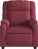 Massagesessel Elektrisch Weinrot Stoff , Klassische Sessel Produktbild-Vorschau 8