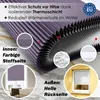 Thermo Wabenplissee Hitzeschutz, ohne Bohren, Pflaume, Produktbild-Vorschau 2