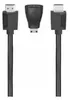Cavo HDMI Hama 1,5 m con 2 adattatori - Nero KP36396 Anteprima dell’immagine prodotto 2