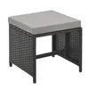 SVITA DENVER Polyrattan Gartenmöbel Set Essgruppe Lounge Produktbild-Vorschau 8