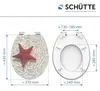 SCHÜTTE WC Sitz RED STARFISH High Gloss mit MDF Holzkern, Produktbild-Vorschau 7
