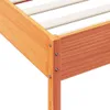 Postel z masivu bez matrace vosk hnědá 90x190 cm borovice Náhled obrázku produktu 5