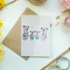 Mr. & Mrs. Panda Grußkarte Koala Familie zwei - Grau Produktbild-Vorschau 2