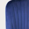Krzesło welurowe LOUIS granatowe Podgląd zdjęcia produktu 11