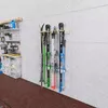 QLS Porte-skis mural 75,5 cm pour 4 paires de bâtons de Voir les images du produit 4