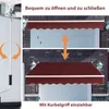 COSTWAY 2,5x2m tenda da sole a bracci pieghevoli tenda da Anteprima dell’immagine prodotto 6