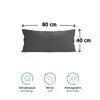 Komfortec 100% Baumwolle Kissenbezüge 2er Set 40x80 cm, Produktbild-Vorschau 3