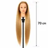 Tête à coiffer Iza 70 cm cheveux thermorésistants avec Voir les images du produit 12