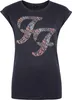 Foo Fighters T-Shirt Damen Logo Crystals navy M Produktbild-Vorschau 1
