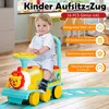Elektro Zug zum Aufsitzen mit Gleis, 6V Kinder Elektroauto Produktbild-Vorschau 6