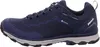 Side view of a blue and gray hiking shoe. Produktbild-Vorschau