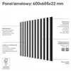 STEGU Linea Acoustic PROline Akustikpaneele Holz 60x60 cm,5 Produktbild-Vorschau 3