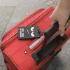 kwmobile Kofferanhänger Adressanhänger Koffer Tag - Produktbild-Vorschau 2