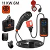 EV Nabíjecí kabel AMPEREPOINT Typ 2 16A 11kW 6M Přenosná Náhled obrázku produktu 1