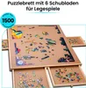 PiecePro Puzzlebrett für 1500 Teile mit 6 Schubladen – Produktbild-Vorschau 9