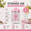 6 Vorratsgläser Spaßgläser Aufbewahrungsgläser Vorratsdosen Produktbild-Vorschau 10
