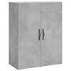 Highboard Betongrau 69,5x34x180 cm Holzwerkstoff Produktbild-Vorschau 5