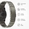 Accezz Mattes Titanstahlarmband - Garmin 26 mm Anschluss - Produktbild-Vorschau 2