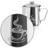 COM-FOUR® 350 ml Milchkännchen mit Deckel - Edelstahl Produktbild-Vorschau 8