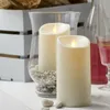 LED Stumpenkerze M-Twinkle, flackernd Timer 15cm, Produktbild-Vorschau 11