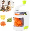 Spiralschneider Gemüse 4-in-1 mit Behälter, Zucchini Produktbild-Vorschau 1