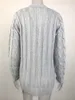 ASKSA Damen Strickjacke Strickpulli Langarm mit Taschen Produktbild-Vorschau 4