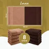 Lavea® 8er Set Handtücher 50x100 cm - Elena, 100% Produktbild-Vorschau 7