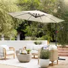 Ombrellone Izrielar 3 m beige con manovella, protezione Anteprima dell’immagine prodotto 10