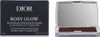 A product shot of Dior Rosy Glow blush, showing both the outer packaging and the compact. Voir les images du produit
