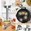 Falafel Löffel Edelstahl 304 mit Loch, Falafel Former Scoop Produktbild-Vorschau 6