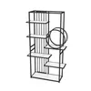 A product shot of a tall, multi-tiered shelf unit. Podgląd zdjęcia produktu
