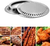 Koreanische Grillpfanne Rauchfreie Camping Grillplatte Produktbild-Vorschau 5