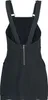 Forplay Kurzes Kleid Damen Latzwickelkleid schwarz 3XL Produktbild-Vorschau 2