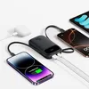 Batterie externe BASEUS 10000 mAh, 45W + câbles intégrés C Voir les images du produit 4