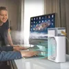 Tragbarer 3-in-1 Luftkühler mit LED-Nachtlicht und Produktbild-Vorschau 2