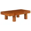 vidaXL Table basse en bois massif avec finition couleur Voir les images du produit 6