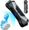 A 3D scanner is shown with a blue light projecting onto a statue, illustrating its scanning capabilities. A smaller inset image shows the scanner from a different angle. Náhled obrázku produktu