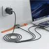 Kabel 3w1 Acefast C6-11 USB-C - 2x USB-C / Qi 480Mb/s 100W Podgląd zdjęcia produktu 3
