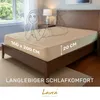 Lavea® Zestaw pościeli satynowej na materac, 160x200 cm, Podgląd zdjęcia produktu 2