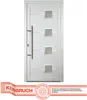 Haustür Signum Modell 1 Kunststoff weiß/weiß 950 x 2060 mm Produktbild-Vorschau 1