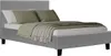 Letto "Lina"- 90 x 190 cm - Grigio chiaro Anteprima dell’immagine prodotto 1