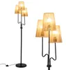 COSTWAY Stehlampe 175cm, 3 flammige Stehleuchte mit Produktbild-Vorschau 1