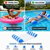 Set di 3 amache galleggianti per l'acqua, con supporto per Anteprima dell’immagine prodotto 3