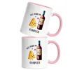 You Complete Me Tasse Rosa Wein Käse Valentinstag Freundin Produktbild-Vorschau 2