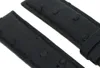 Herzog Echt Strauß Uhrenarmband schwarz Leder Ton in Ton Produktbild-Vorschau 3