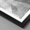 Gerahmtes Poster - Schwarzer Rahmen - Beton Wand Grau - Produktbild-Vorschau 2