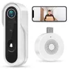 WLAN Video Türklingel mit Kamera, 1080P HD Video Produktbild-Vorschau 1